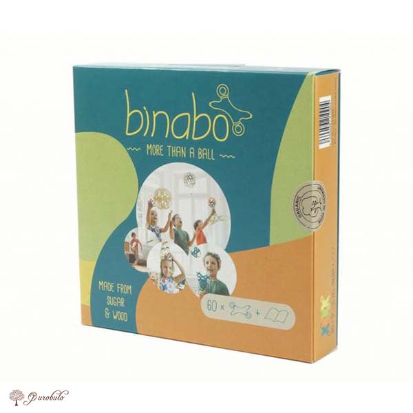 TicToys Binabo 60 chips in vier kleuren