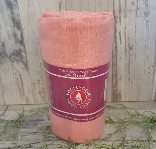 Yoga Handdoek Siliconen Antislip Roze